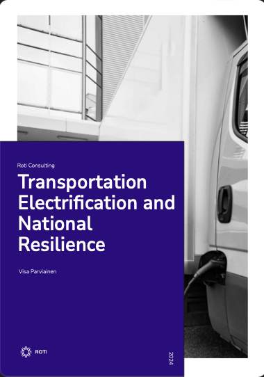 White Paper: Transportation Electrification and National Resilience